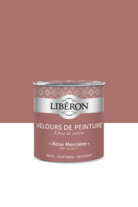 VELOURS DE PEINTURE Couleur Rose Mercière Libéron